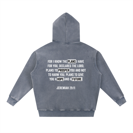 Jeremiah 29:11 - Oversized Hoodie