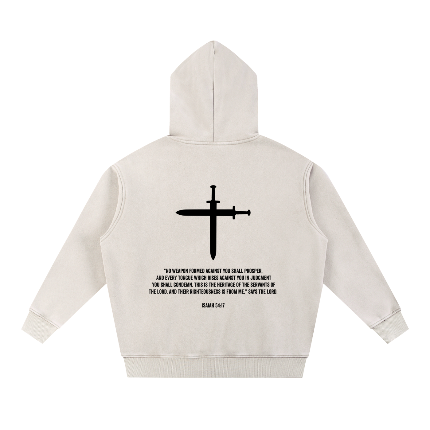Isaiah 54:17 - Oversized Hoodie