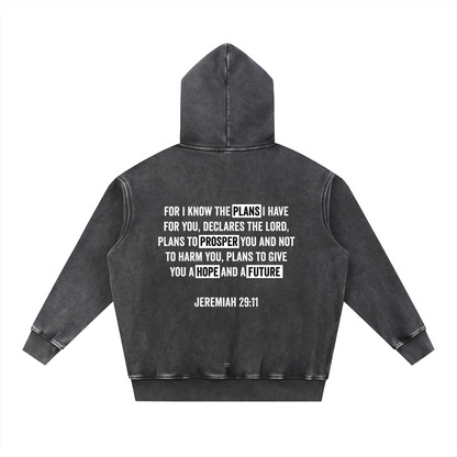 Jeremiah 29:11 - Oversized Hoodie