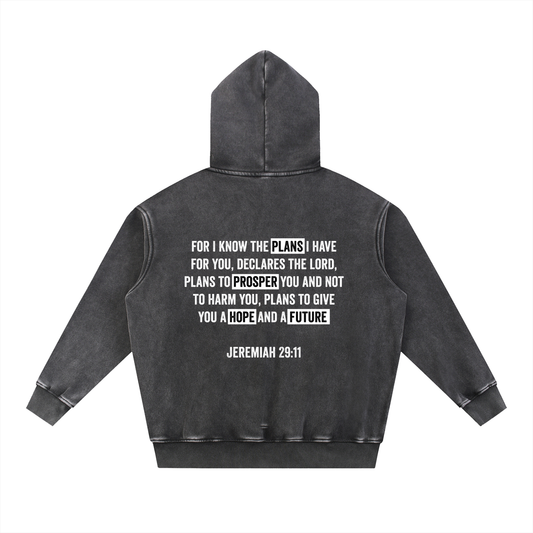 Jeremiah 29:11 - Oversized Hoodie