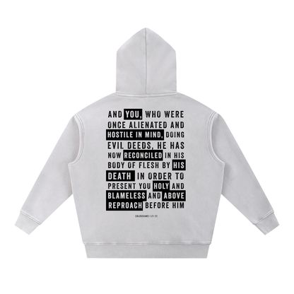 Colossians 1:21-22 - Oversized Hoodie