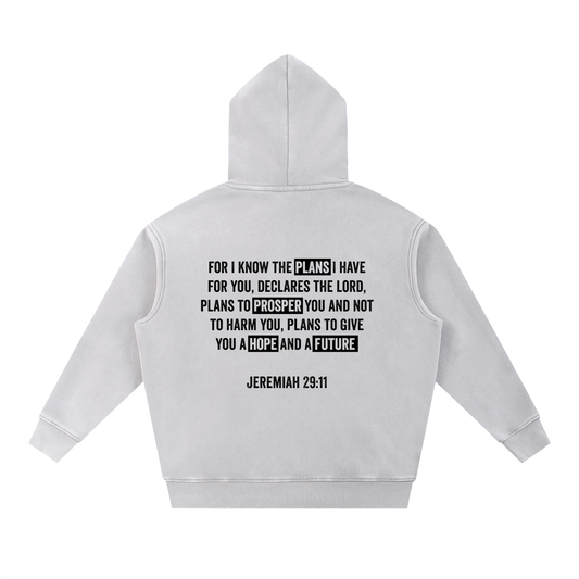 Jeremiah 29:11 - Oversized Hoodie